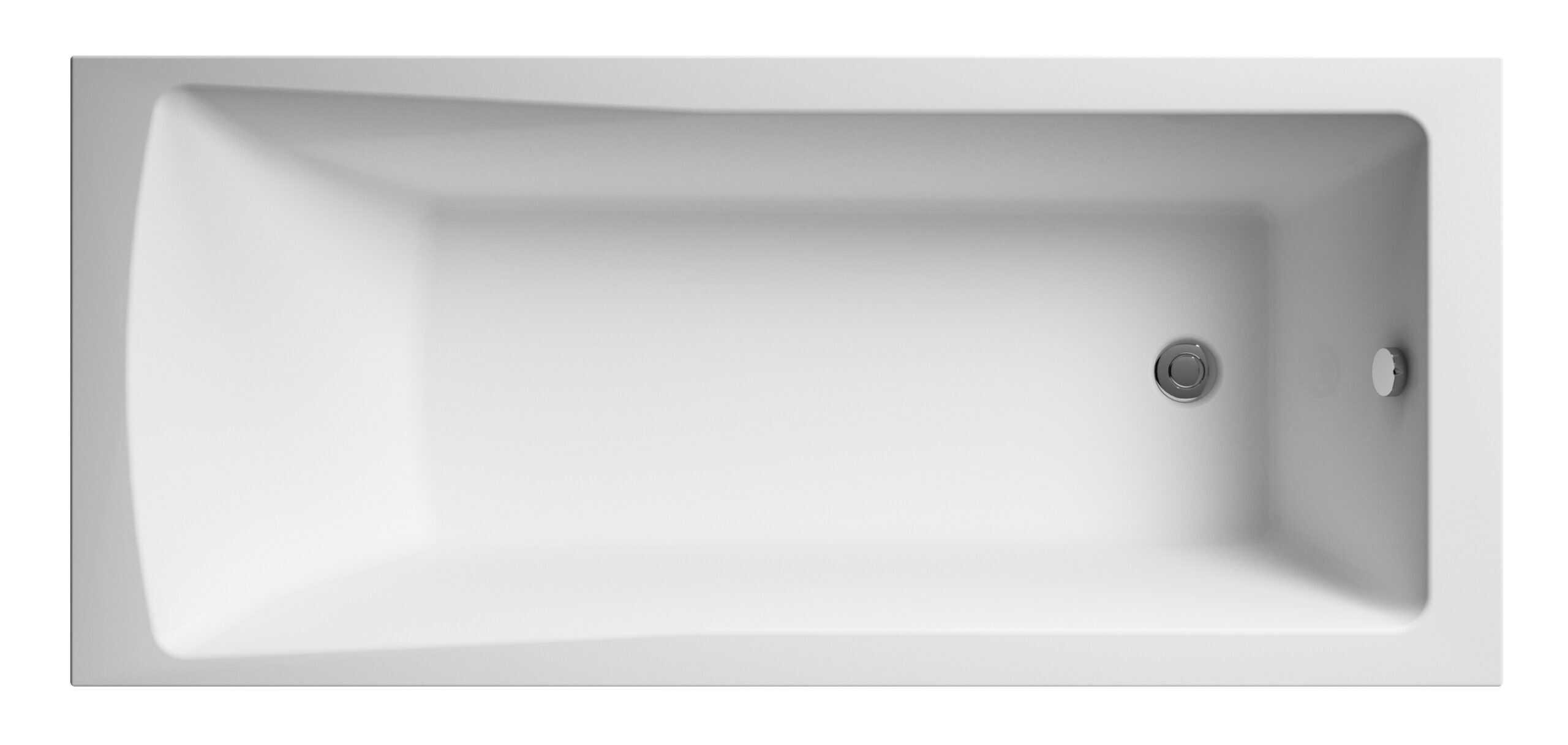 Modern white rectangular bathtub from Bubly Bathrooms with sleek design, comfortable depth, and durable finish, perfect for luxury bathrooms and relaxing baths.