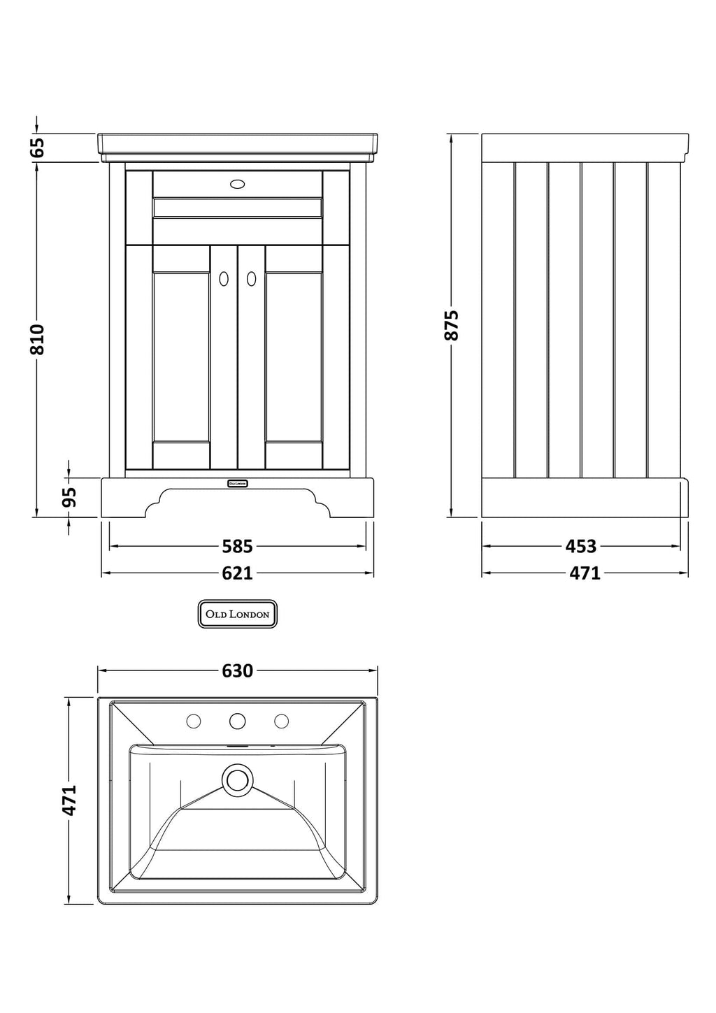 Elegant bathroom vanity with traditional wood finish, spacious storage below, and classic design elements for timeless bathroom decor.