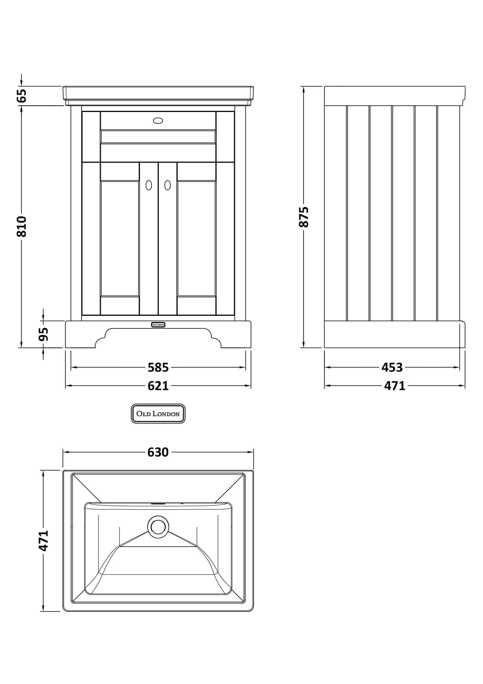 Elegant vintage bathroom cabinet with detailed wooden paneling and classic design, perfect for traditional Bubly Bathrooms decor.