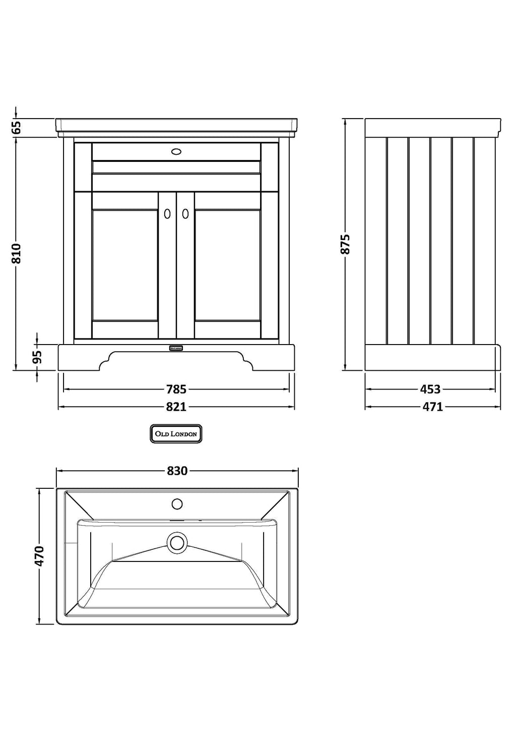 Handmade wooden bathroom vanity unit with double doors, drawer storage, and classic beadboard design, featuring durable natural wood finish for elegant Bubly bathroom decor.