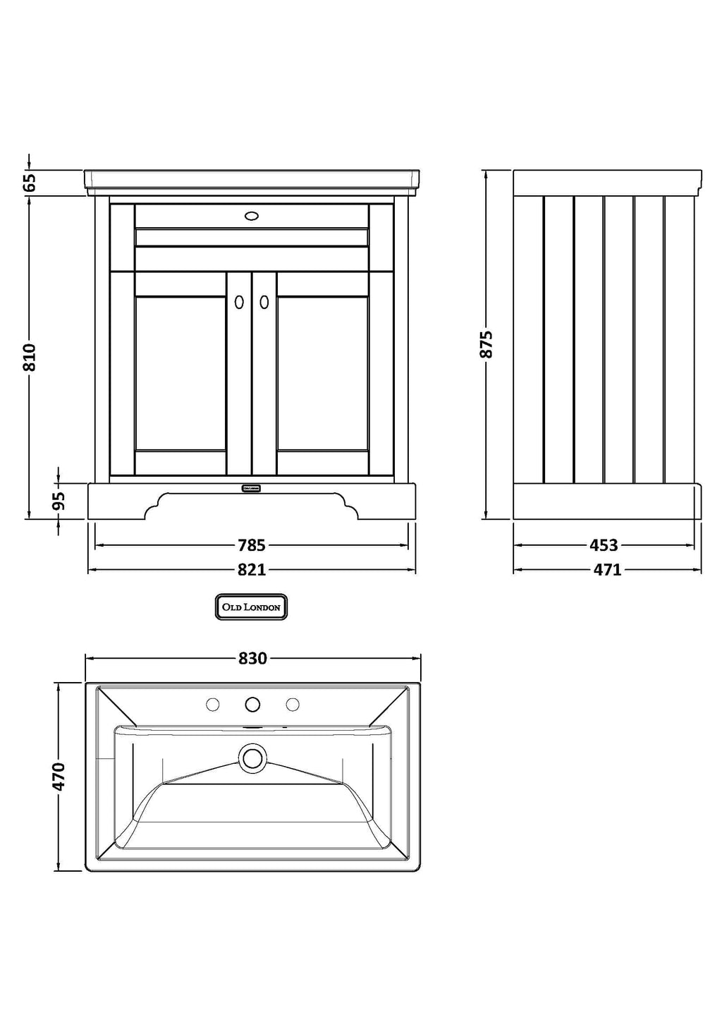 Contemporary wooden bathroom vanity unit with drawers and double cabinet, ideal for modern Bubly bathrooms, featuring elegant design and ample storage space.