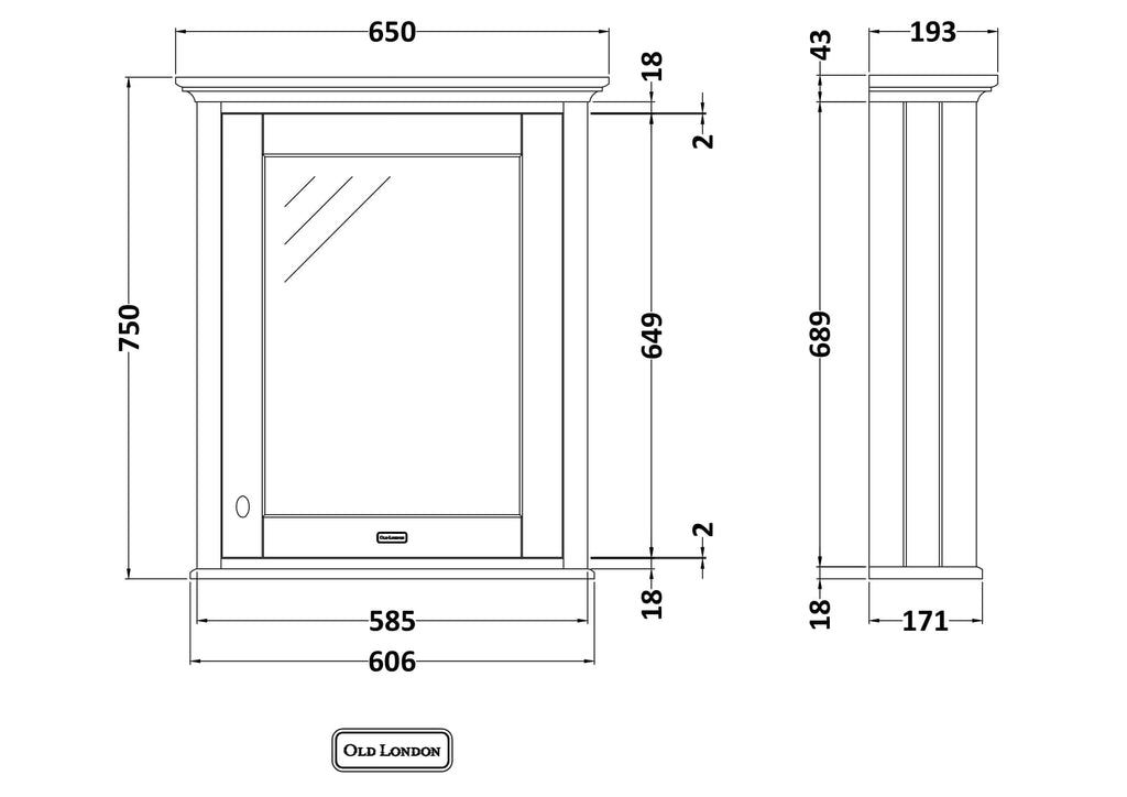 Sleek bathroom cabinet with mirror, wood finish, and modern design, ideal for contemporary bathroom storage solutions. Perfect for enhancing bathroom organisation and style.