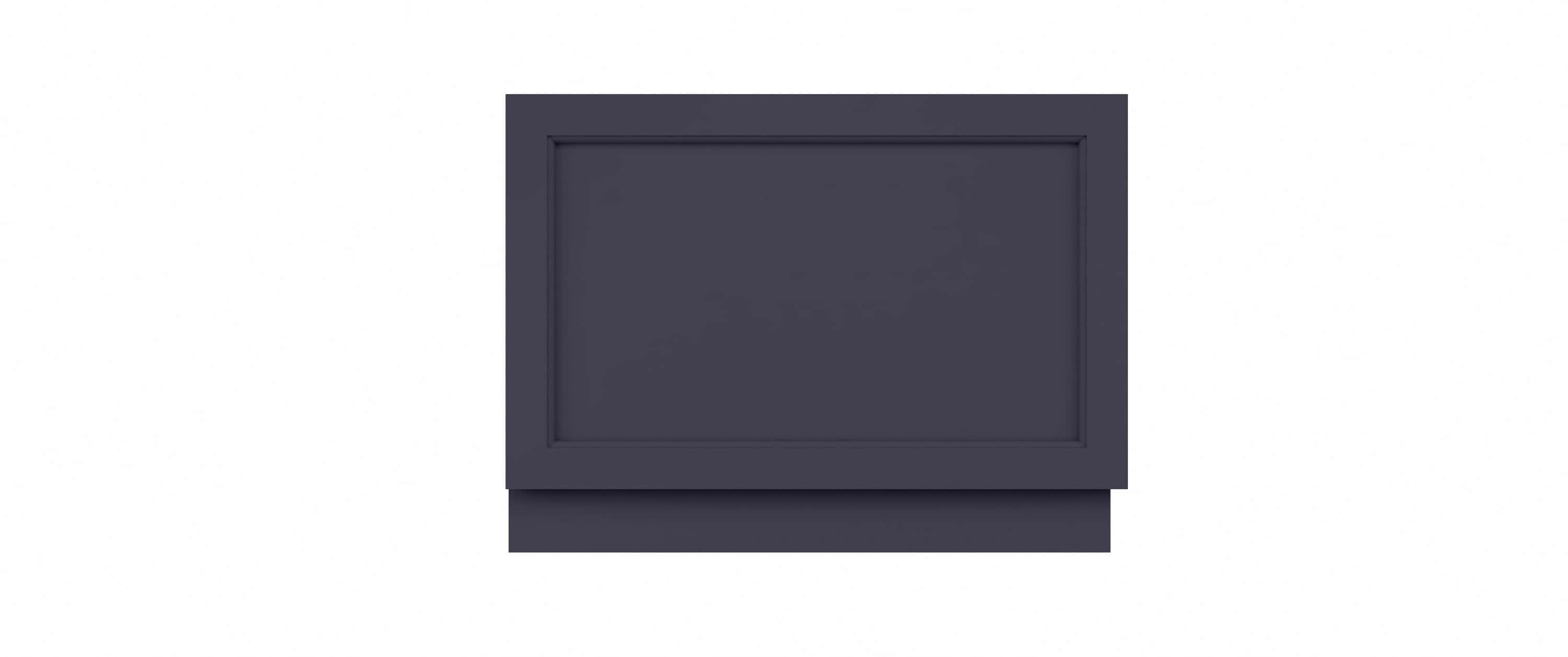 Sleek navy blue bathroom cabinet for contemporary bathroom storage and organisation. Perfect for modern bathroom design with durable, stylish finish.