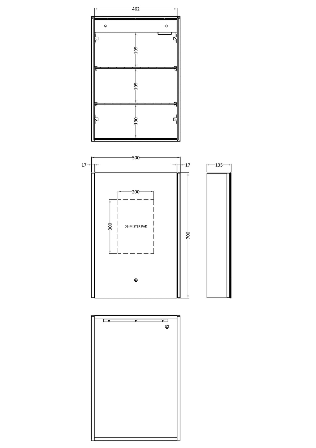 High-quality bathroom digital shower control panel with precise measurement details for modern bathroom renovation. Durable, sleek design perfect for contemporary bathrooms.