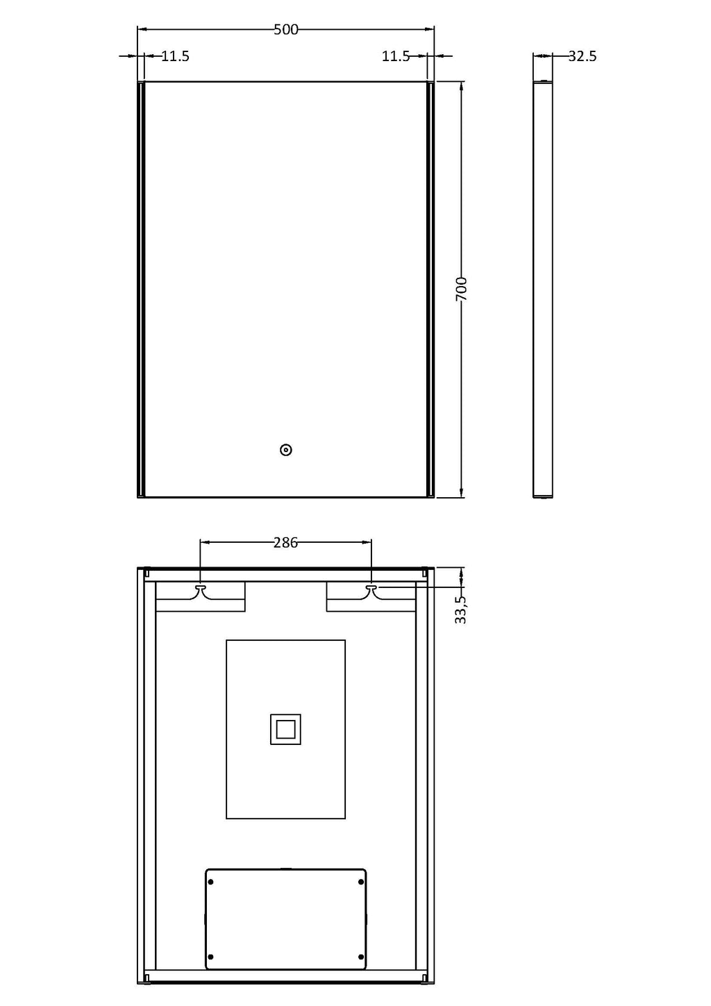 High-quality bathroom shower enclosure with detailed dimensions, ideal for modern bathroom renovations and installations. Designed for durability and style, perfect for contemporary bathroom setups.