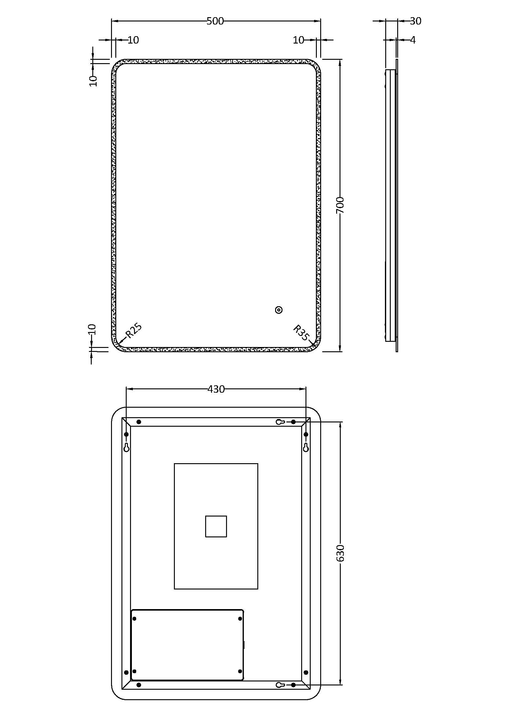 Sleek modern shower tray with precise measurements, anti-slip surface, and durable material, ideal for luxury bathrooms and contemporary shower installations.
