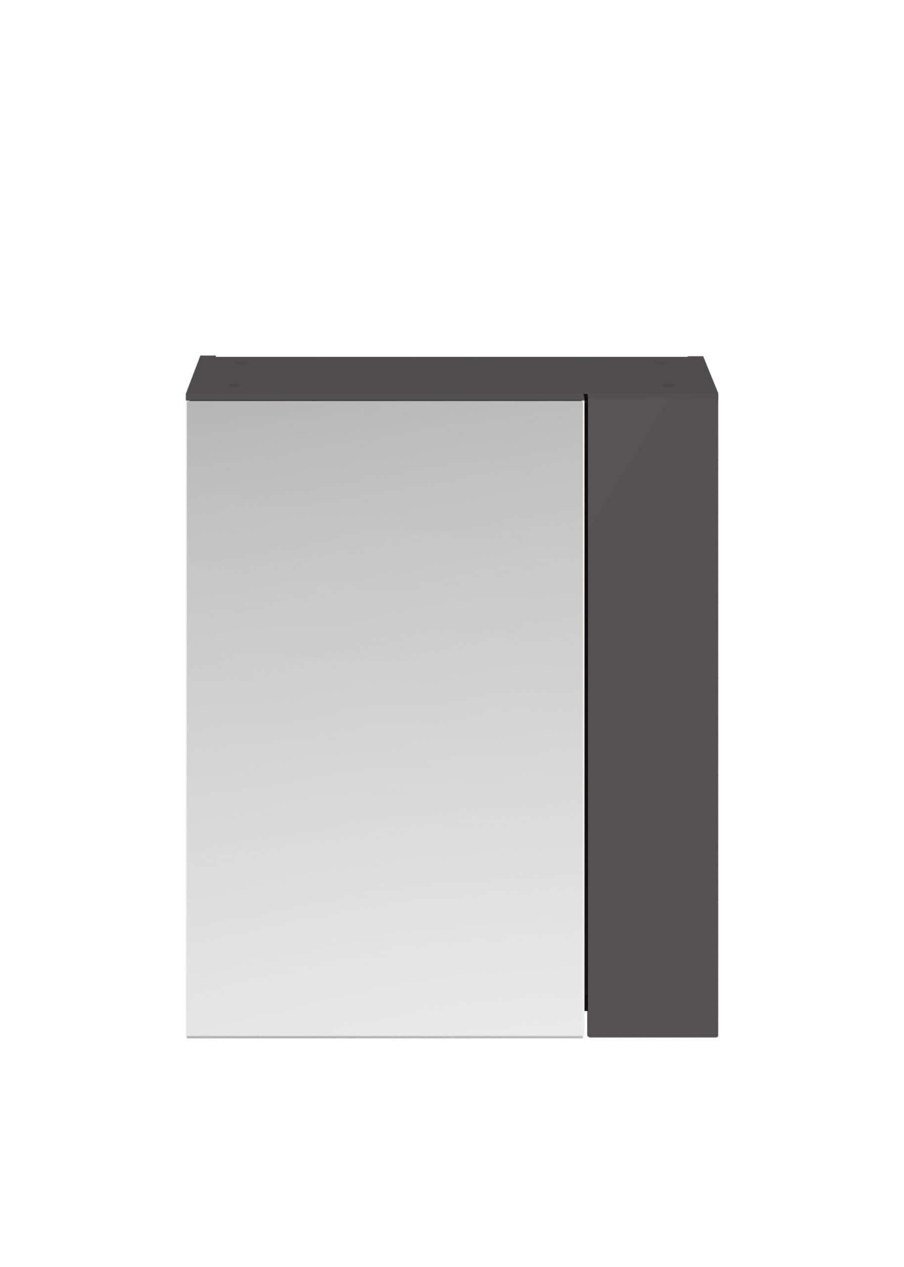 Sleek modern bathroom mirror with black frame and clean reflective surface, ideal for contemporary bathroom designs and bathroom decor.