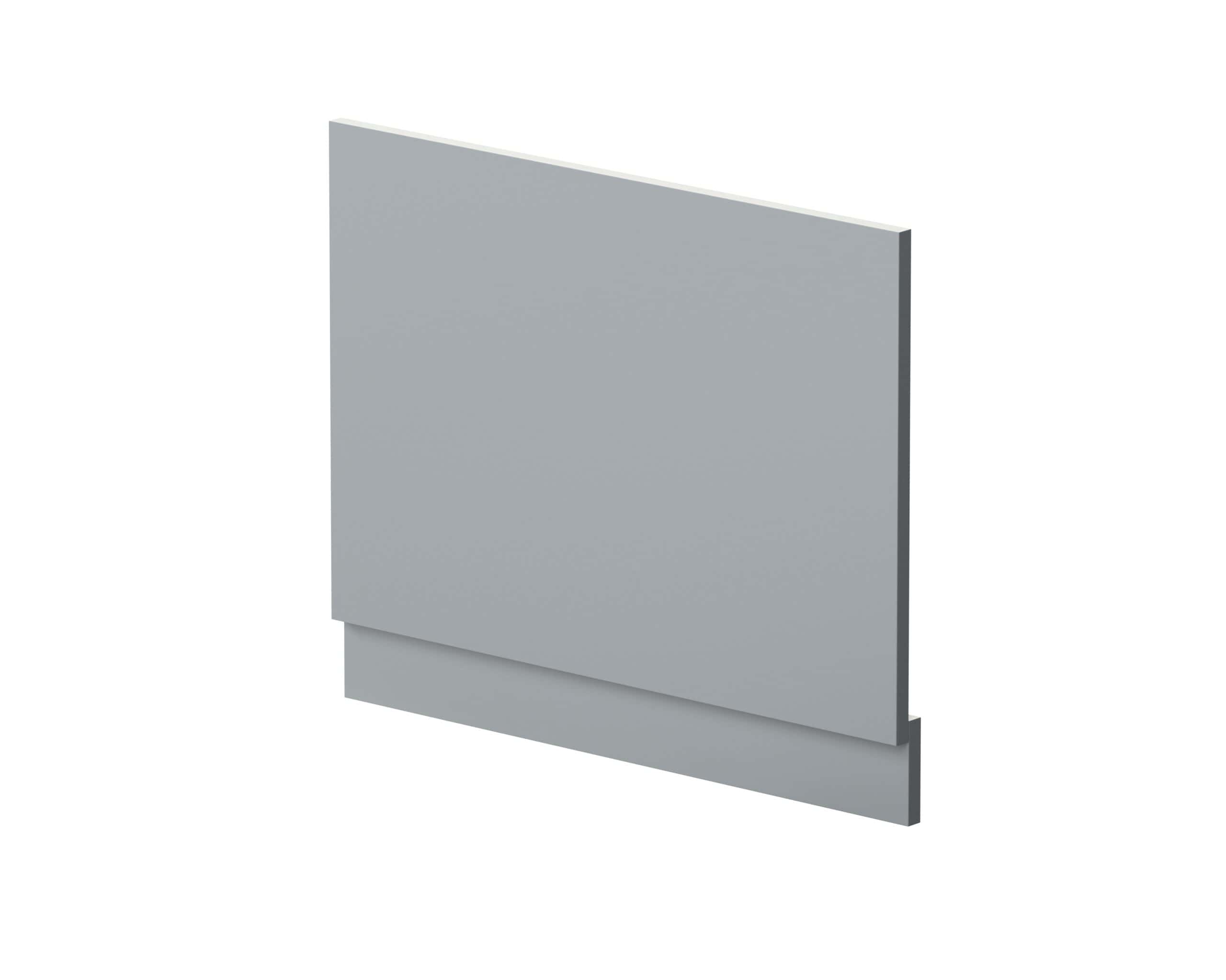 Shower panel for modern bathroom, grey finish, sleek and minimalistic design for stylish Bubly Bathrooms installations.