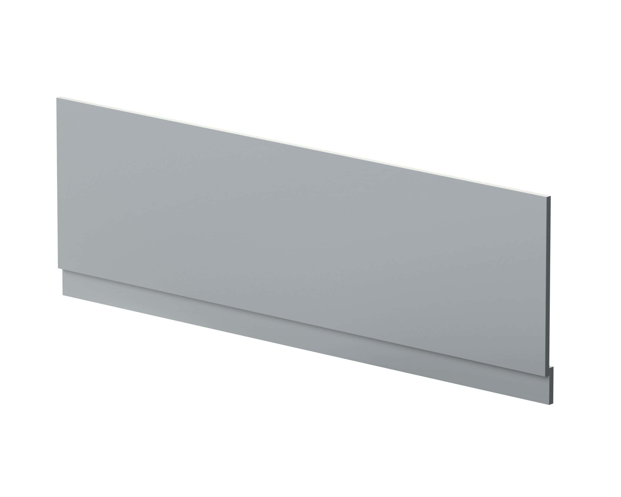 Sleek grey bathroom radiator panel for modern Bubly Bathrooms heating solutions.