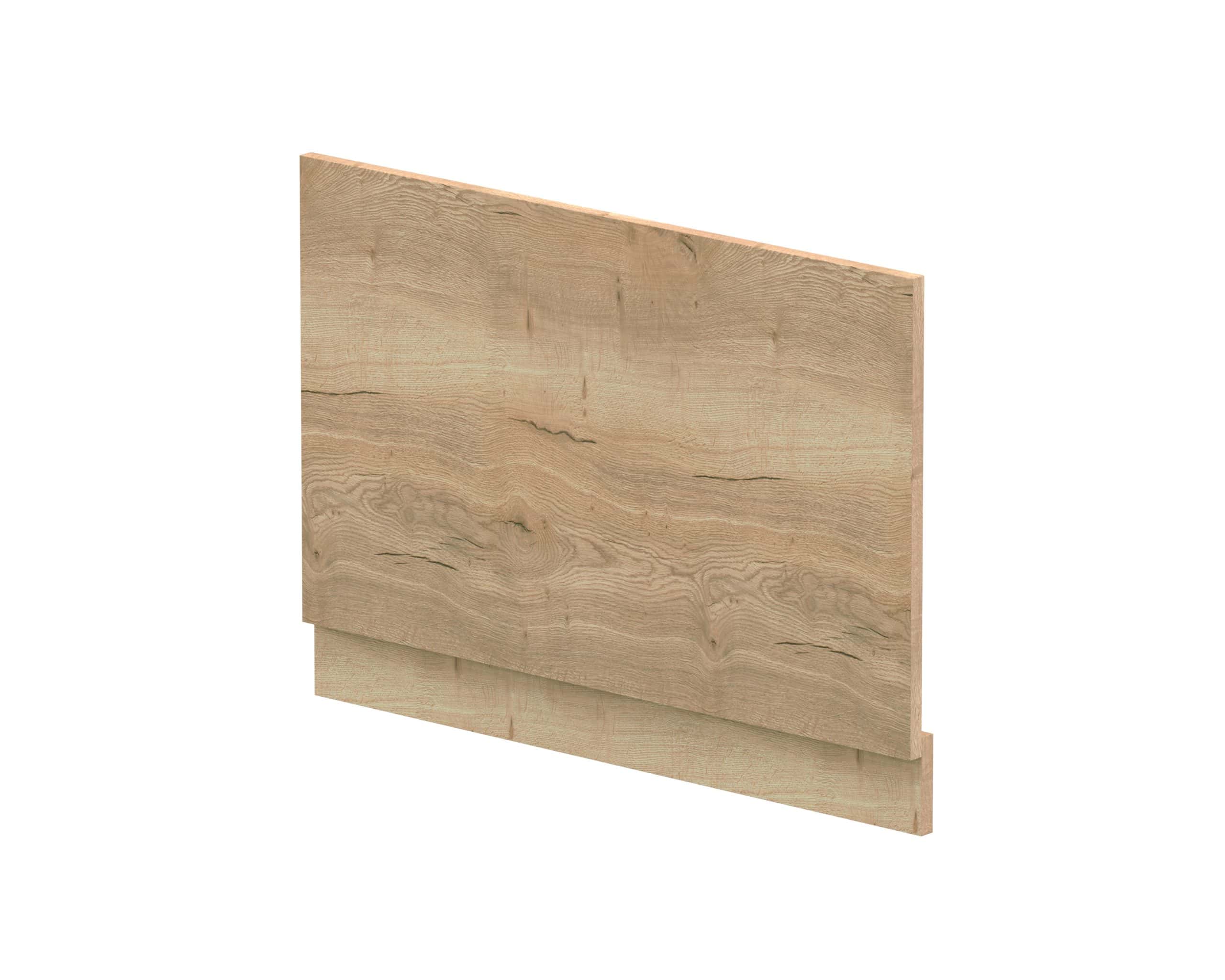 Natural oak bathroom panel for stylish bath surrounds and wet room cladding. Perfect for modern or traditional bathroom designs, durable and easy to install, offering a warm, natural aesthetic.