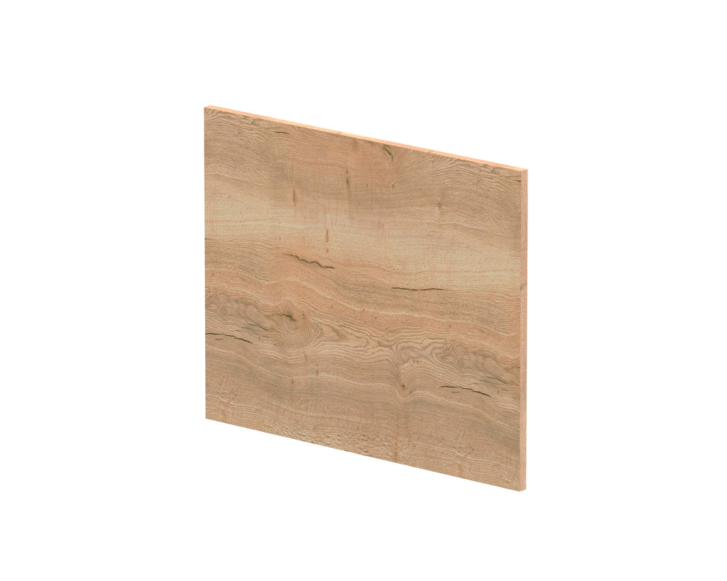 Natural wood-effect bathroom panel, perfect for wall cladding and creating a warm, stylish bathroom interior. Durable, easy to install, and ideal for modern bathroom renovation projects.