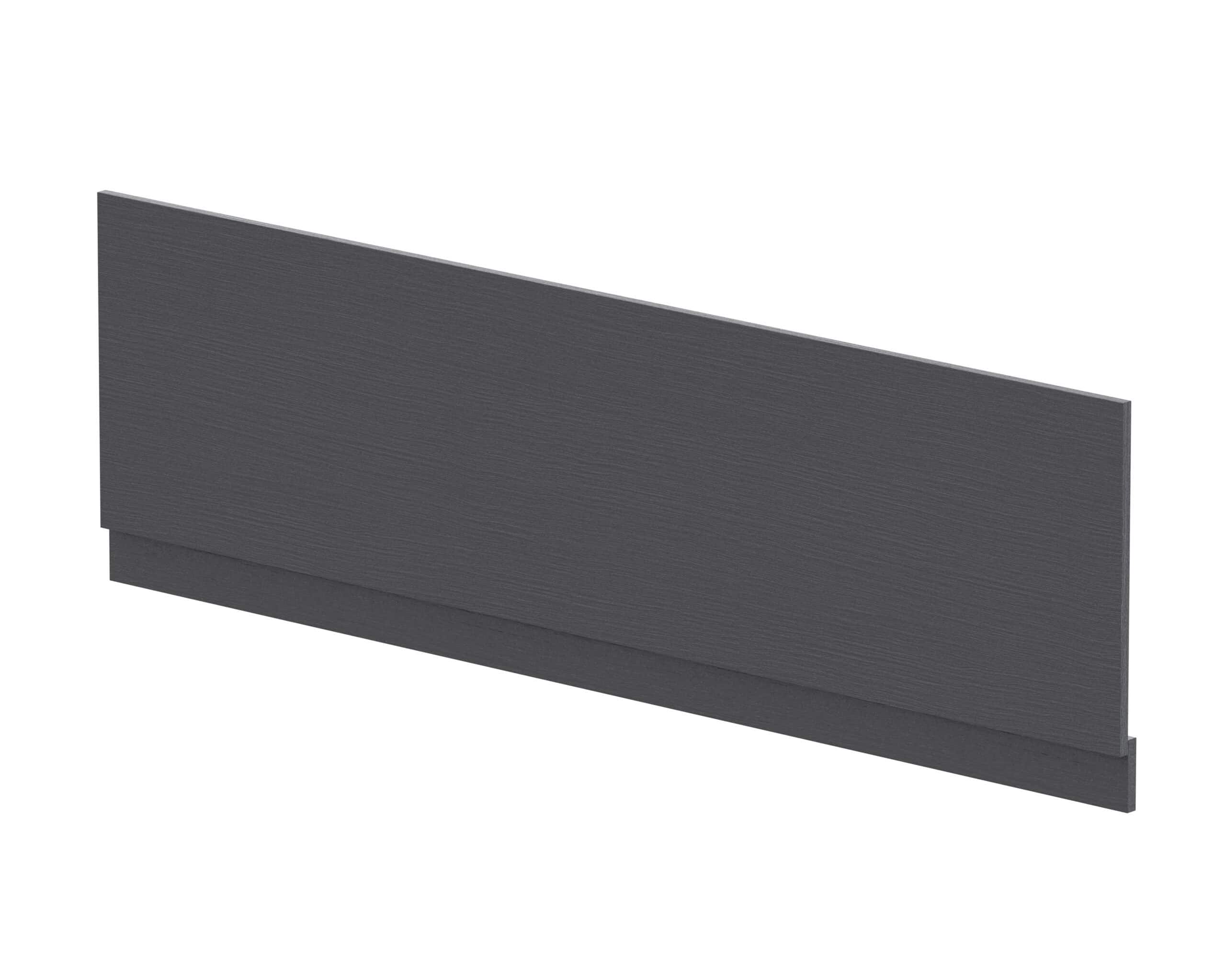 Modern grey bathroom skirting board, MDF finish, durable bathroom trim for neat bathroom finishing touches. Perfect for sleek, functional bathroom interiors. Fits seamlessly with modern bathroom designs.