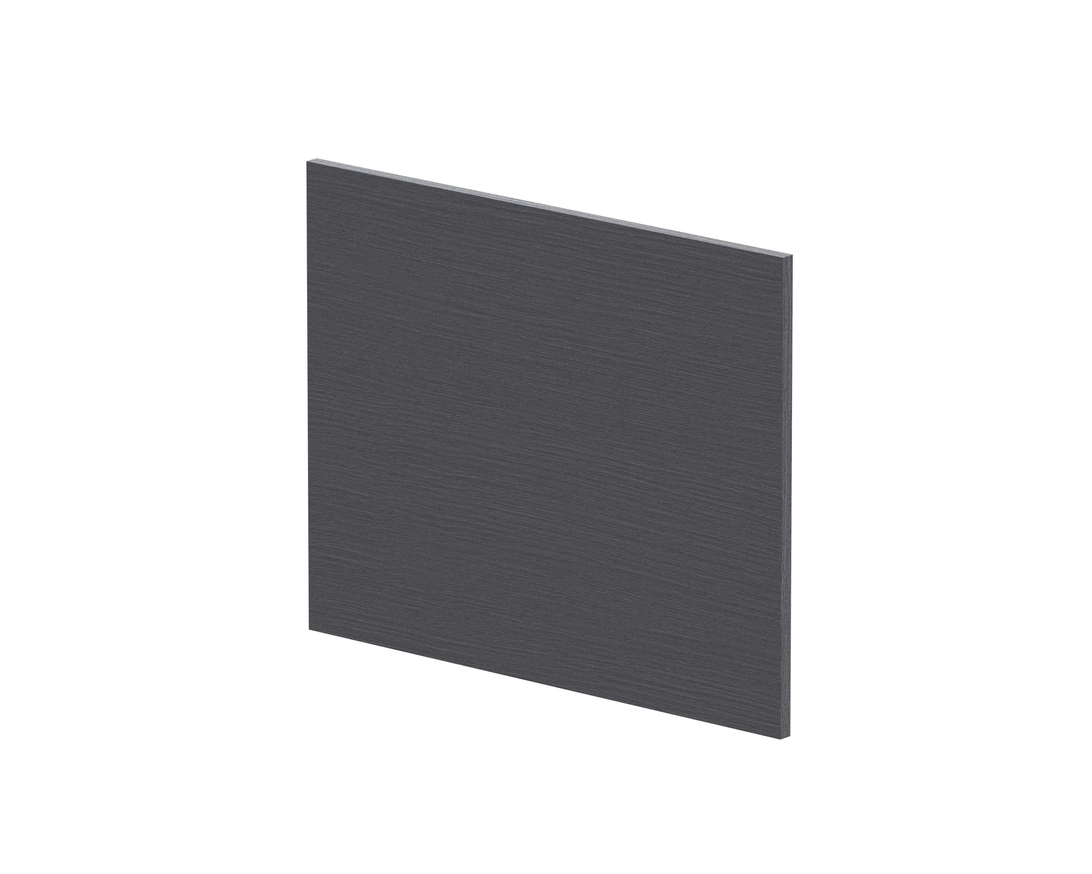 Sleek dark grey bathroom panel for modern bathroom interiors, high-quality waterproof finish, versatile design for shower enclosures and bathroom walls, durable and stylish.
