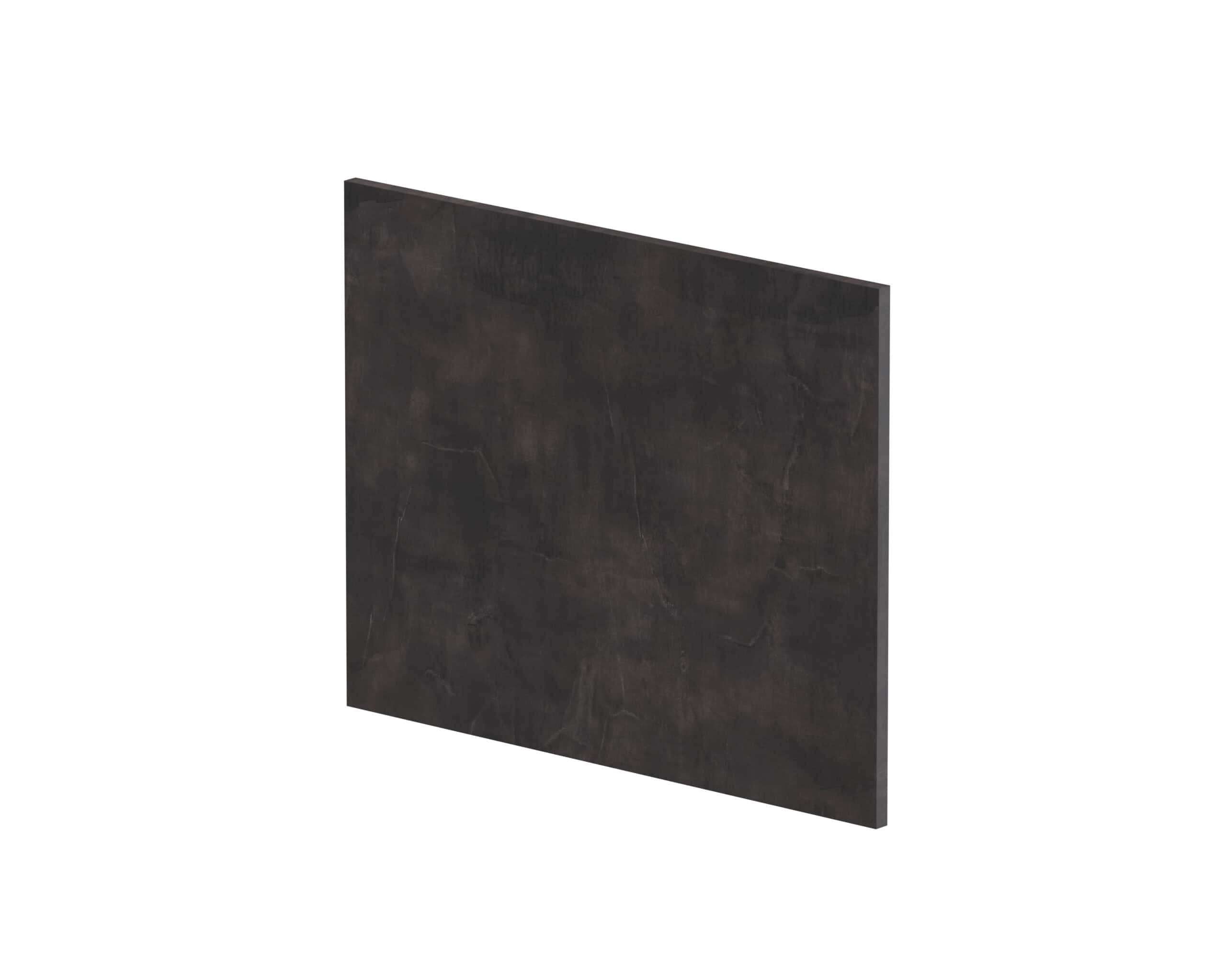 Sleek dark marble bathroom panel for modern Bubly Bathrooms seamless wall finishes, durable and stylish, perfect for creating elegant bathroom interiors with high-end natural stone look.
