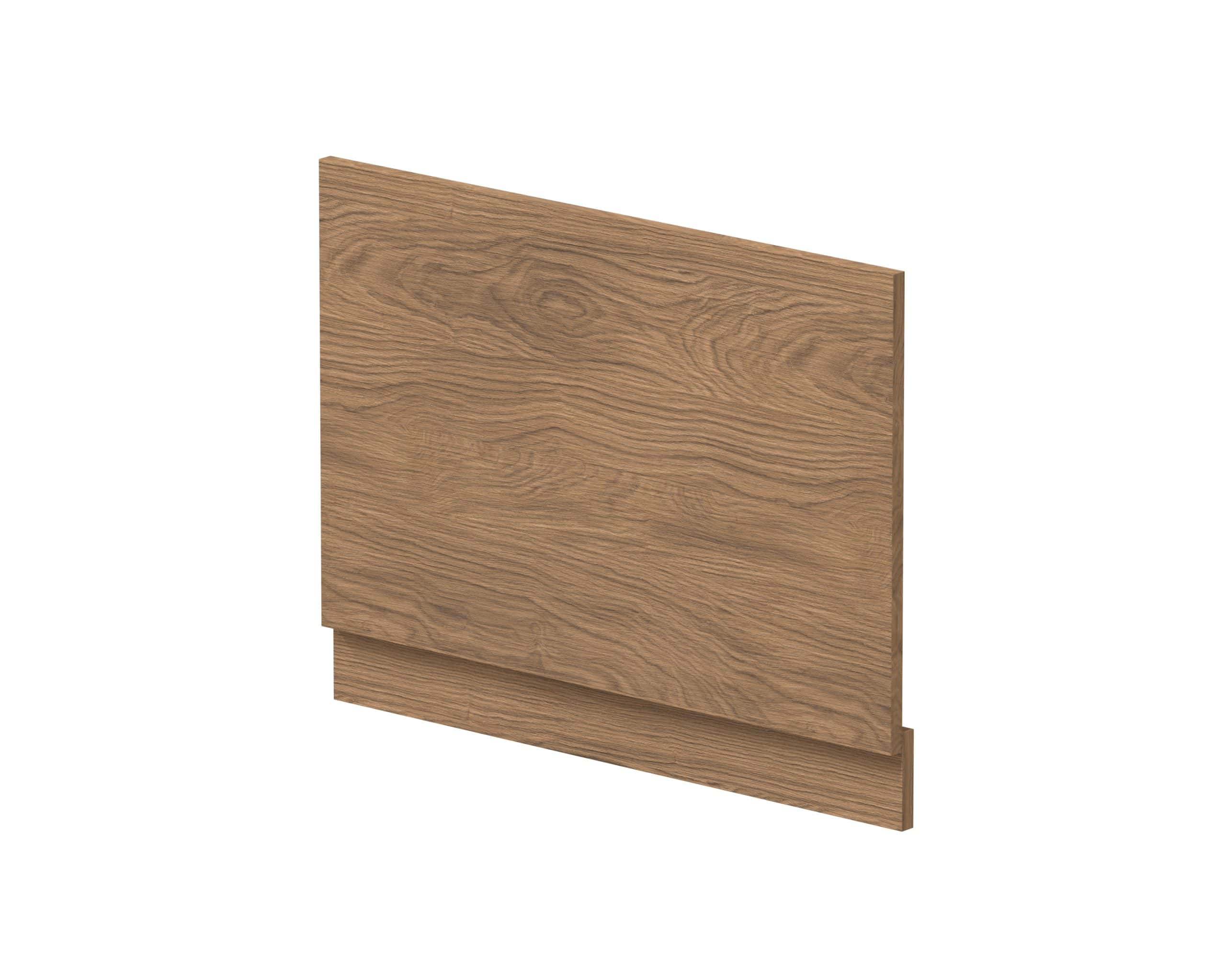 Wooden bathroom cabinetry panel with a natural oak finish, ideal for modern bathroom storage solutions on bubly.co.uk.