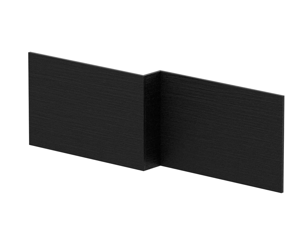 Sleek black bathroom corner shelf, modern storage solution for bathrooms, durable and stylish black bathroom accessories, ideal for organising toiletries and enhancing bathroom decor.