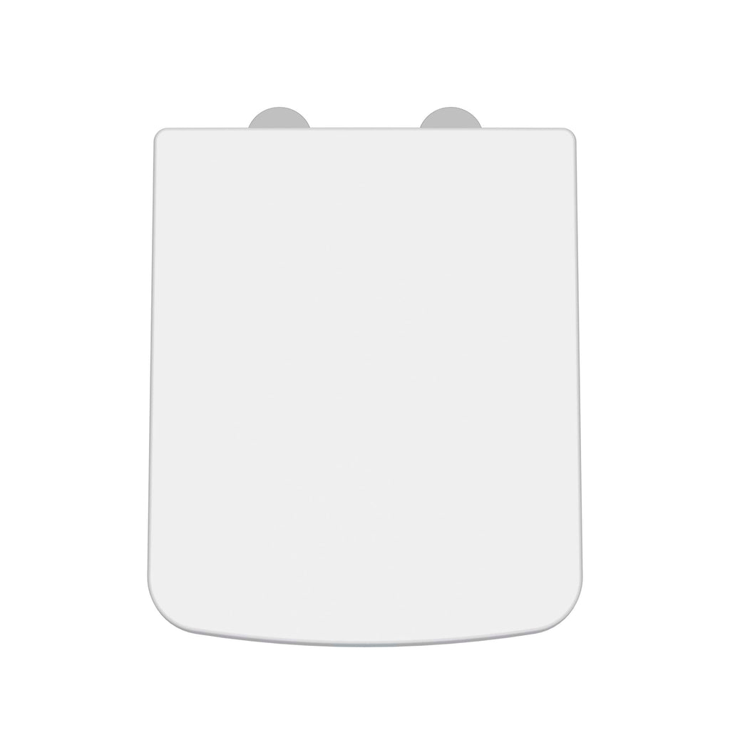 Flush toilet in modern bathroom setting, white ceramic with smooth design, integrated tank, and ergonomic seat, ideal for contemporary bathroom renovations.