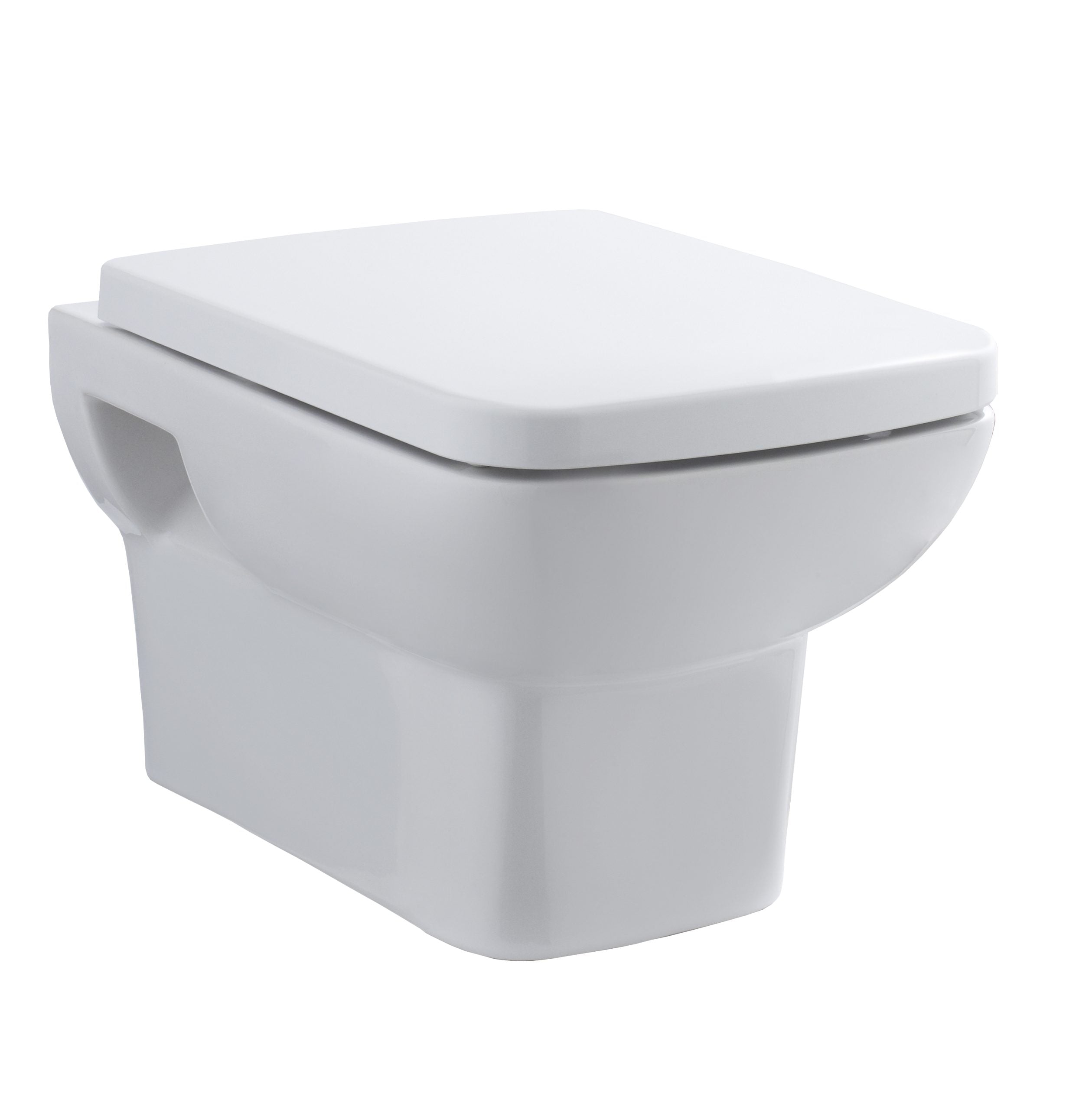 Close-up of a modern white toilet with a closed lid, designed for bathroom renovation and contemporary bathroom fittings, showcasing stylish toilet bowls for elegant bathroom spaces.