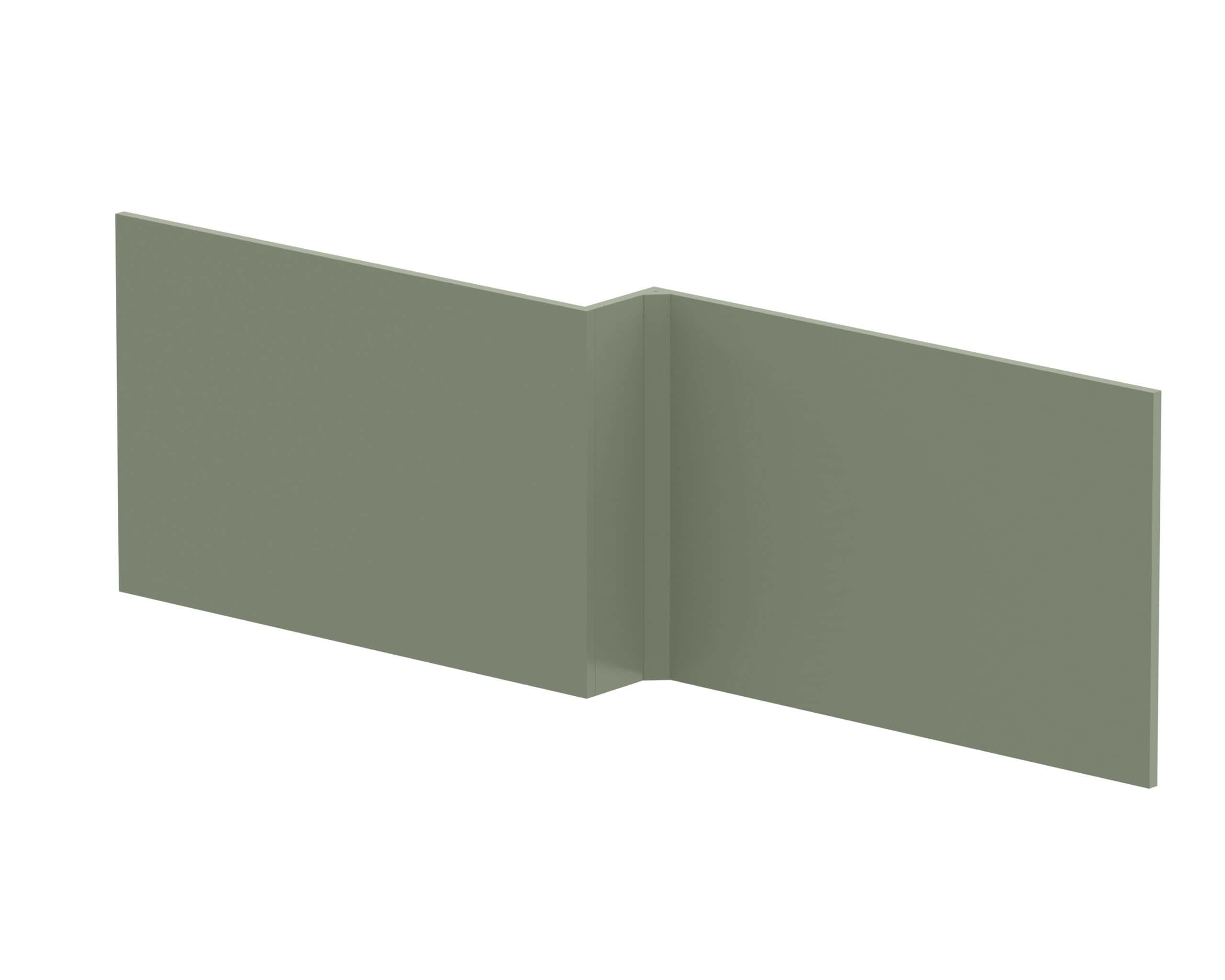 Sleek green bathroom corner panel for modern shower enclosures, durable and easy to install. Perfect for creating stylish, functional bathroom spaces with high-quality materials.