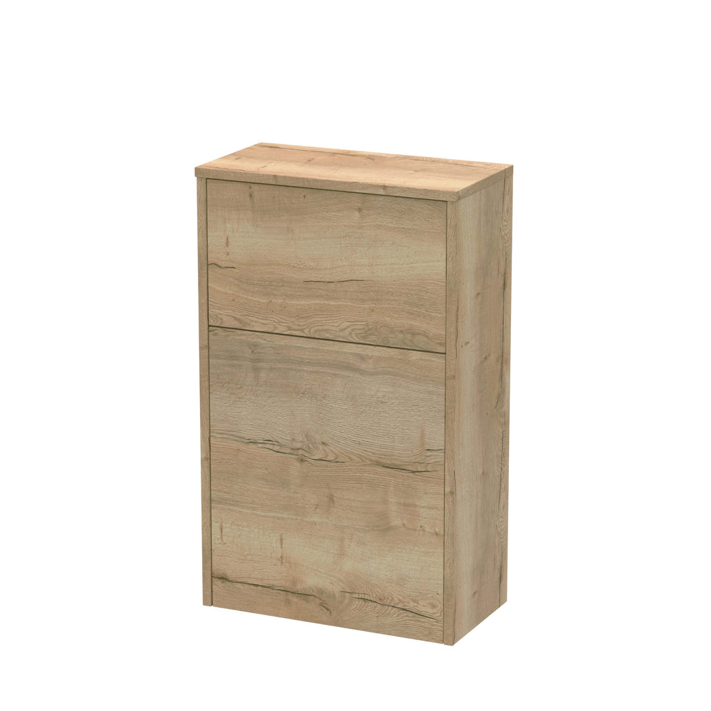 Sleek natural wooden bathroom cabinet with two drawers, ideal for modern bathroom storage solutions. Durable, stylish, and space-efficient design from Bubly Bathrooms.