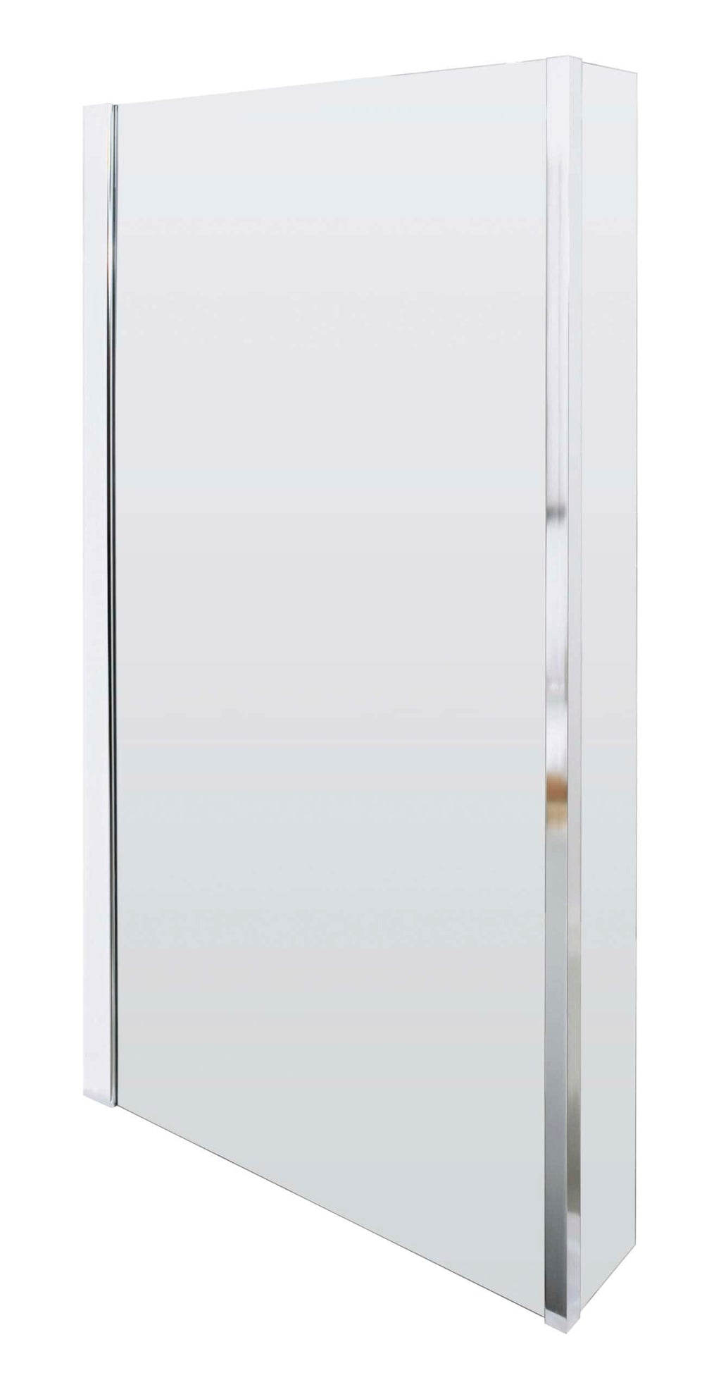 Shower enclosure with sleek glass doors and chrome accents for modern Bubly Bathrooms. Perfect for a stylish and functional bathroom upgrade, combining durability and contemporary design.