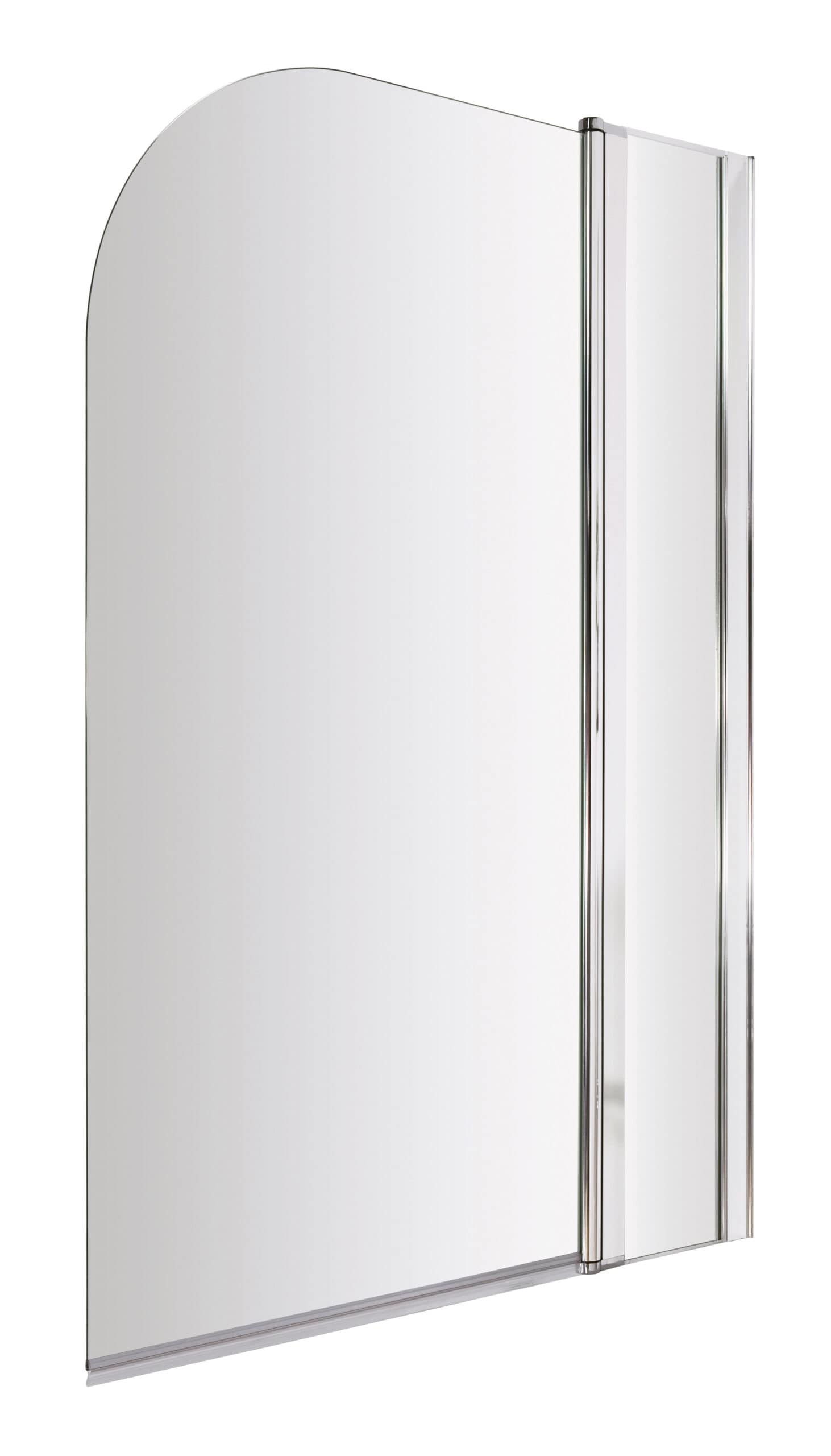 Separable shower screen with a sleek glass design, perfect for modern bathrooms, offering durability and ease of installation for a stylish and functional shower enclosure.
