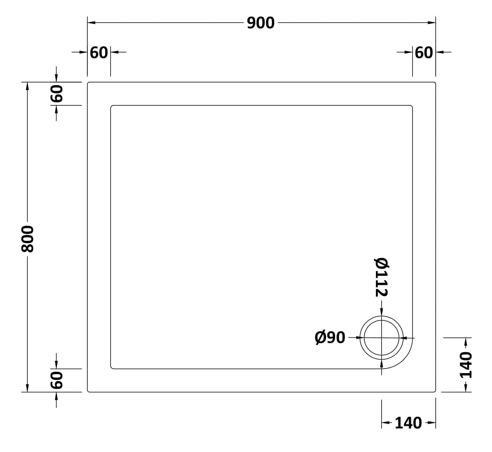 Chrome-Design-Shower-Tray-with-Dimensions-for-Bathroom-Extraction-by-Bubly-Bathrooms.