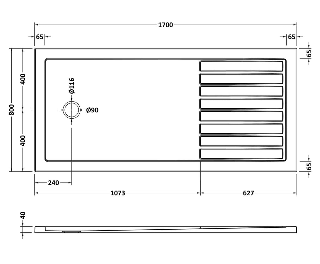 High-quality kitchen sink with dimensions and drainage system, ideal for modern bathrooms and kitchens. Durable stainless steel design with precise measurements for seamless installation and optimal performance.