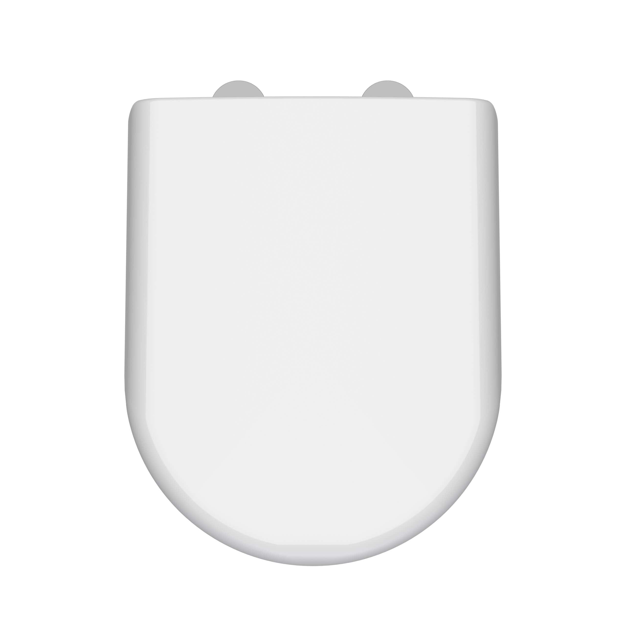 Toilet from Bubly Bathrooms with modern white design, ideal for contemporary bathroom spaces. High-quality ceramic toilet featuring efficient flush system and sleek look for stylish bathrooms.