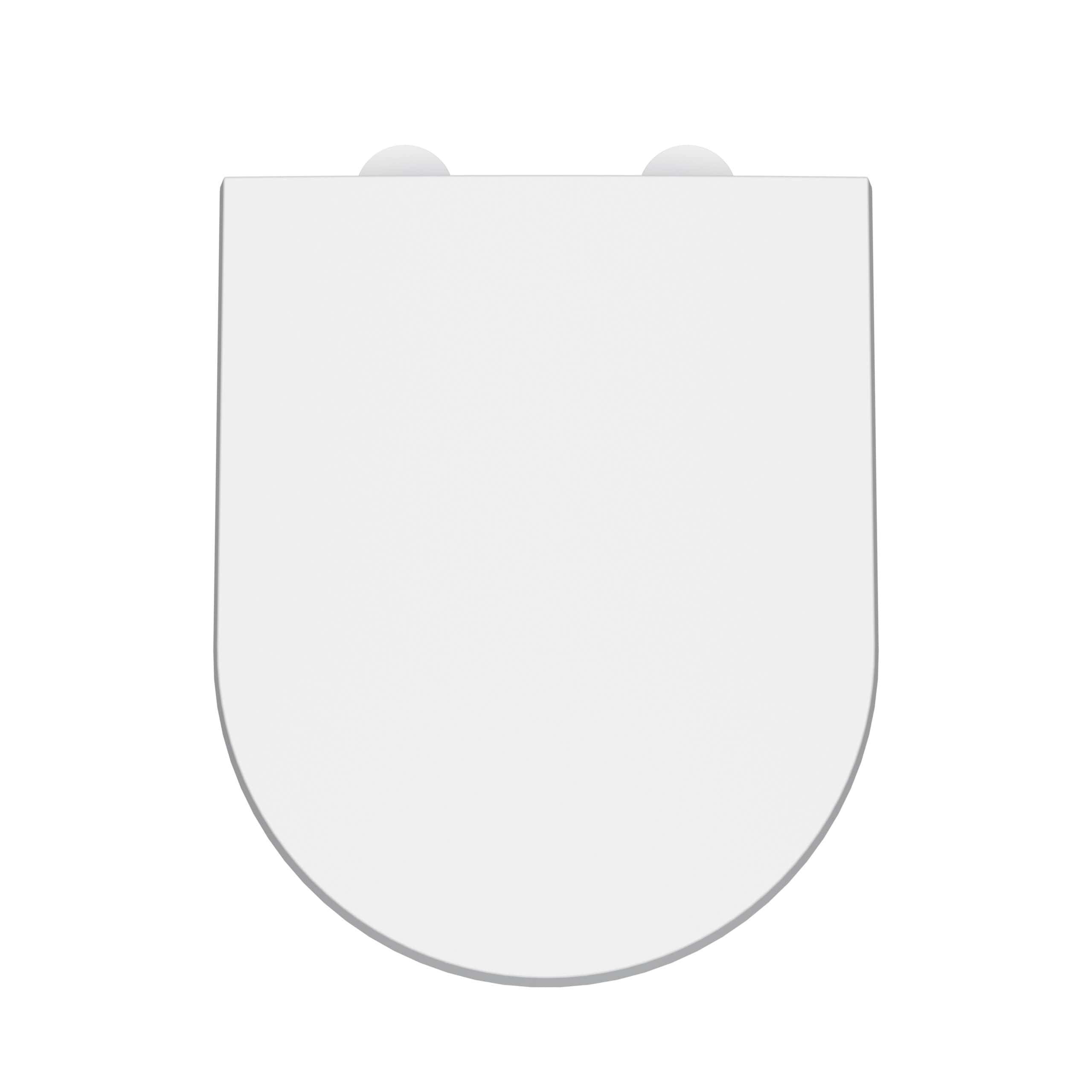Sleek white toilet with modern design, ideal for contemporary bathrooms, durable ceramic finish, easy to clean, and space-saving. Perfect for enhancing bathroom functionality and style.