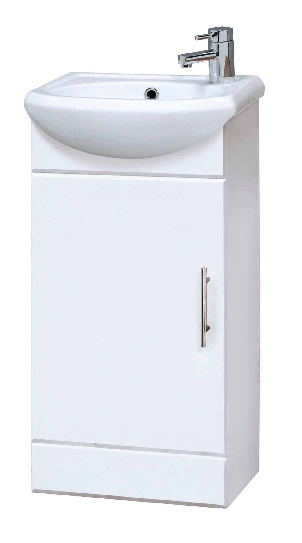 Nuie Mayford 1 Door Floorstanding Vanity Unit With Basin Wide