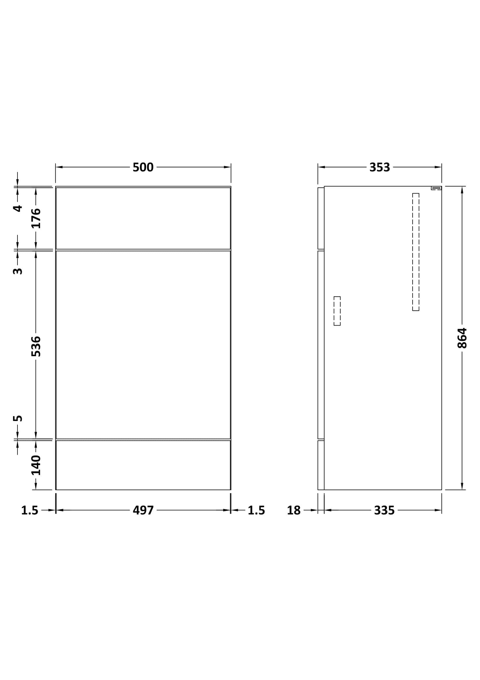 Modern bathroom cabinet with sleek design, ample storage, and durable materials for stylish and functional Bubly bathrooms. Perfect for organising essentials in your bathroom space.