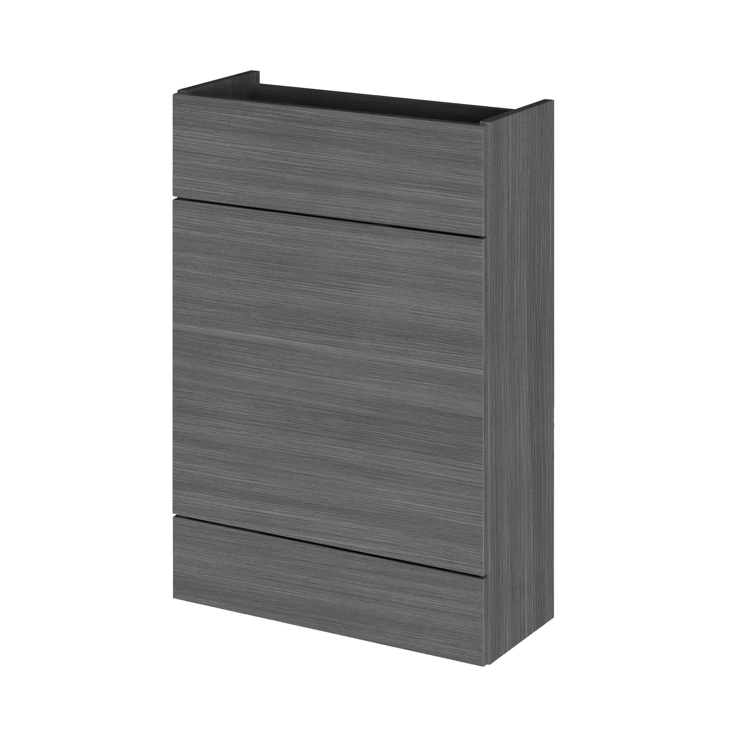 Sleek grey bathroom storage cabinet with three drawers, modern design, ideal for organising bathroom essentials, made from durable materials for stylish bathroom decor.