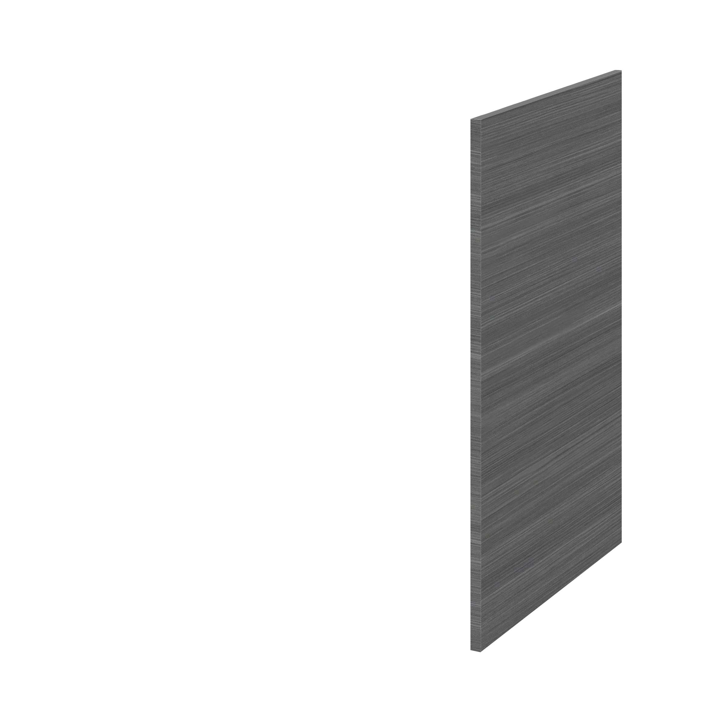 Grey textured bathroom panel for modern interior design, durable and stylish waterproof wall cladding, ideal for bathrooms and showers.