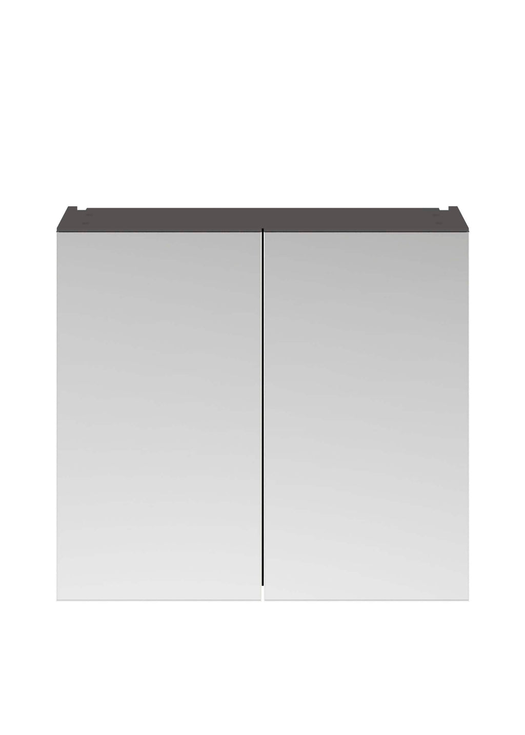 Sleek modern bathroom vanity with mirrored doors, ideal for contemporary bathrooms, offering ample storage and a minimalist design. Perfect for stylish bathroom renovations and space-saving solutions.