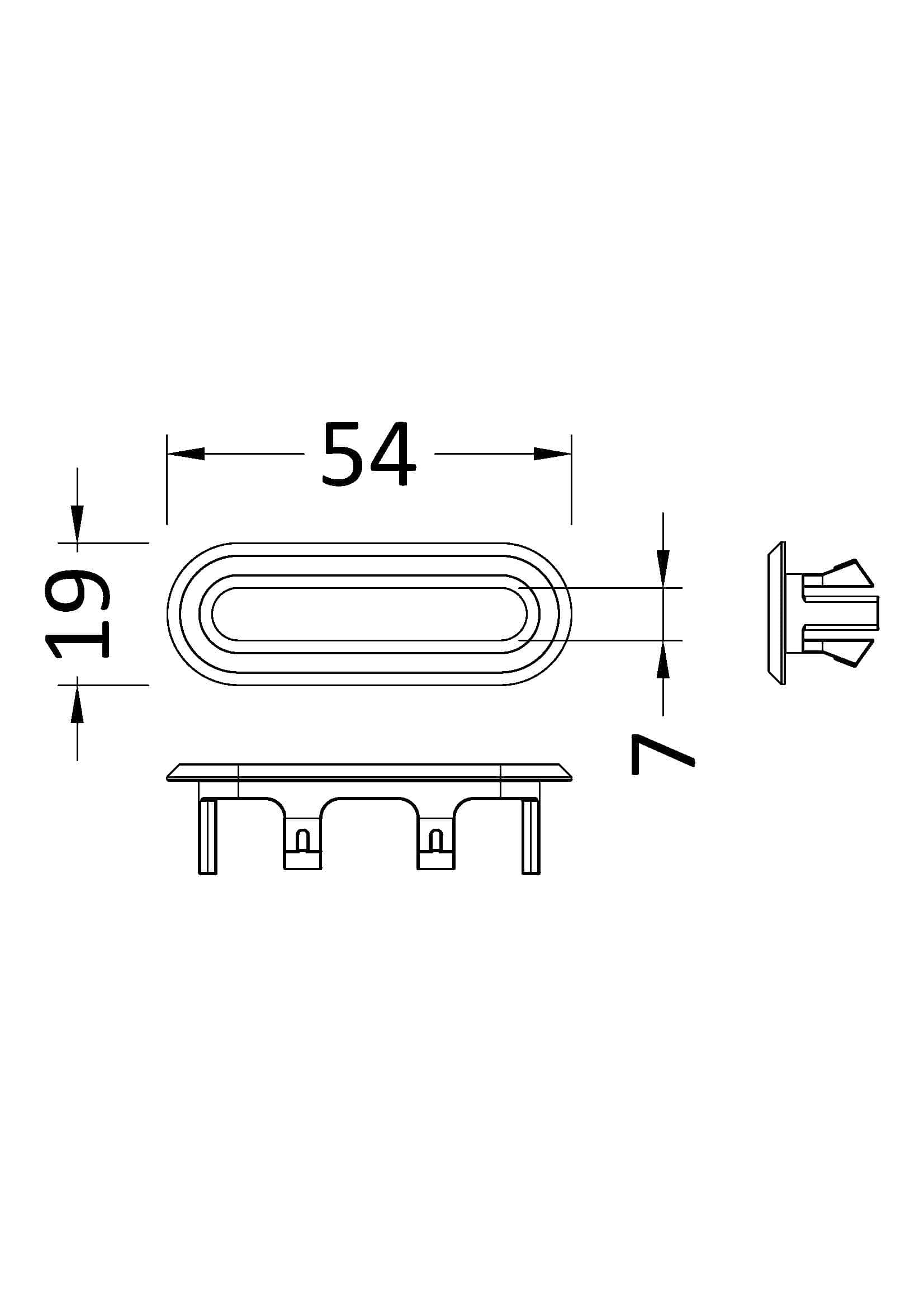 High-quality bathroom drain cover diagram with precise measurements for Bubly Bathrooms installations in UK bathrooms.