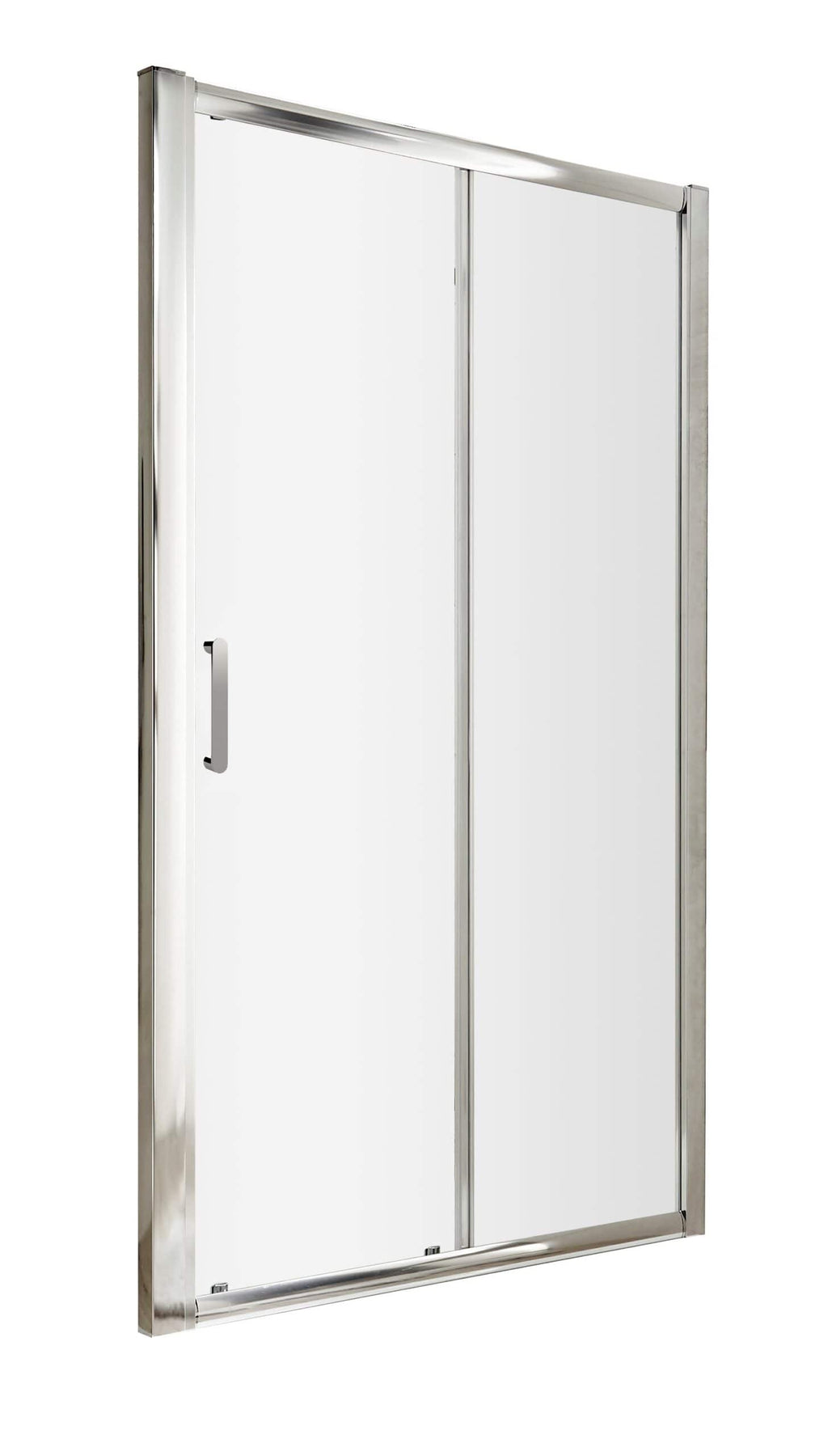 Modern stainless steel sliding shower door for contemporary bathrooms, offering durability and sleek design. Perfect for enhancing your bathroom space with style and functionality.