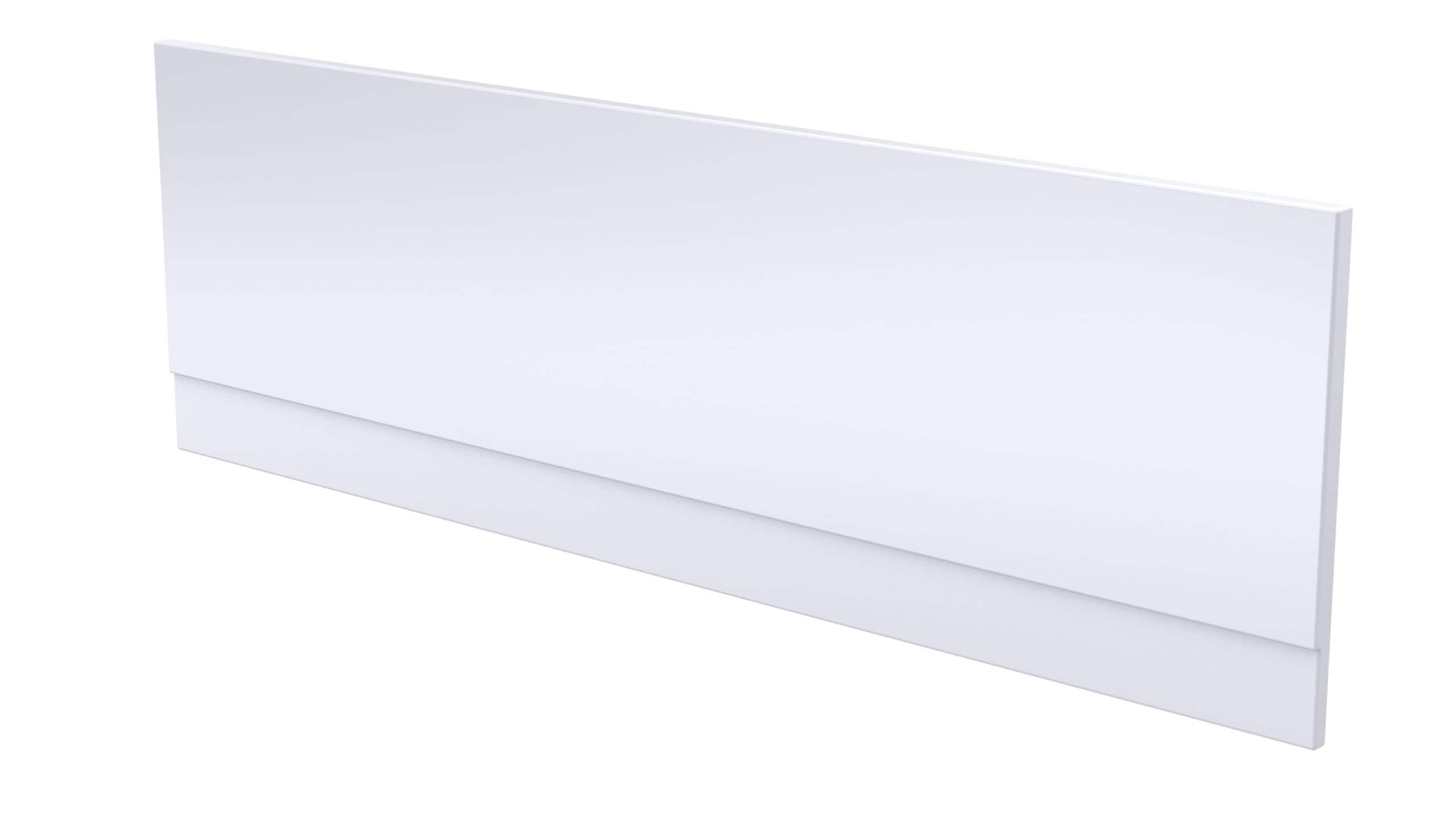 Minimalist white bathroom radiator panel for modern heating solutions and stylish bathroom decor.