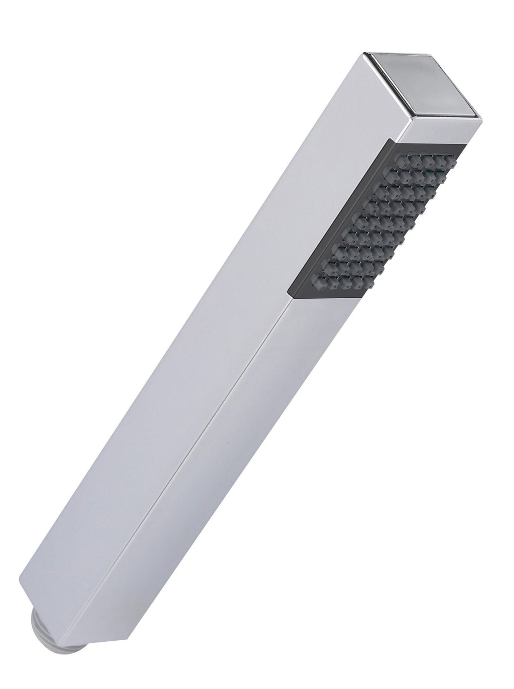 Sleek modern shower head with adjustable spray settings for luxurious bathroom upgrades. Durable chrome finish perfect for contemporary bathroom renovations.