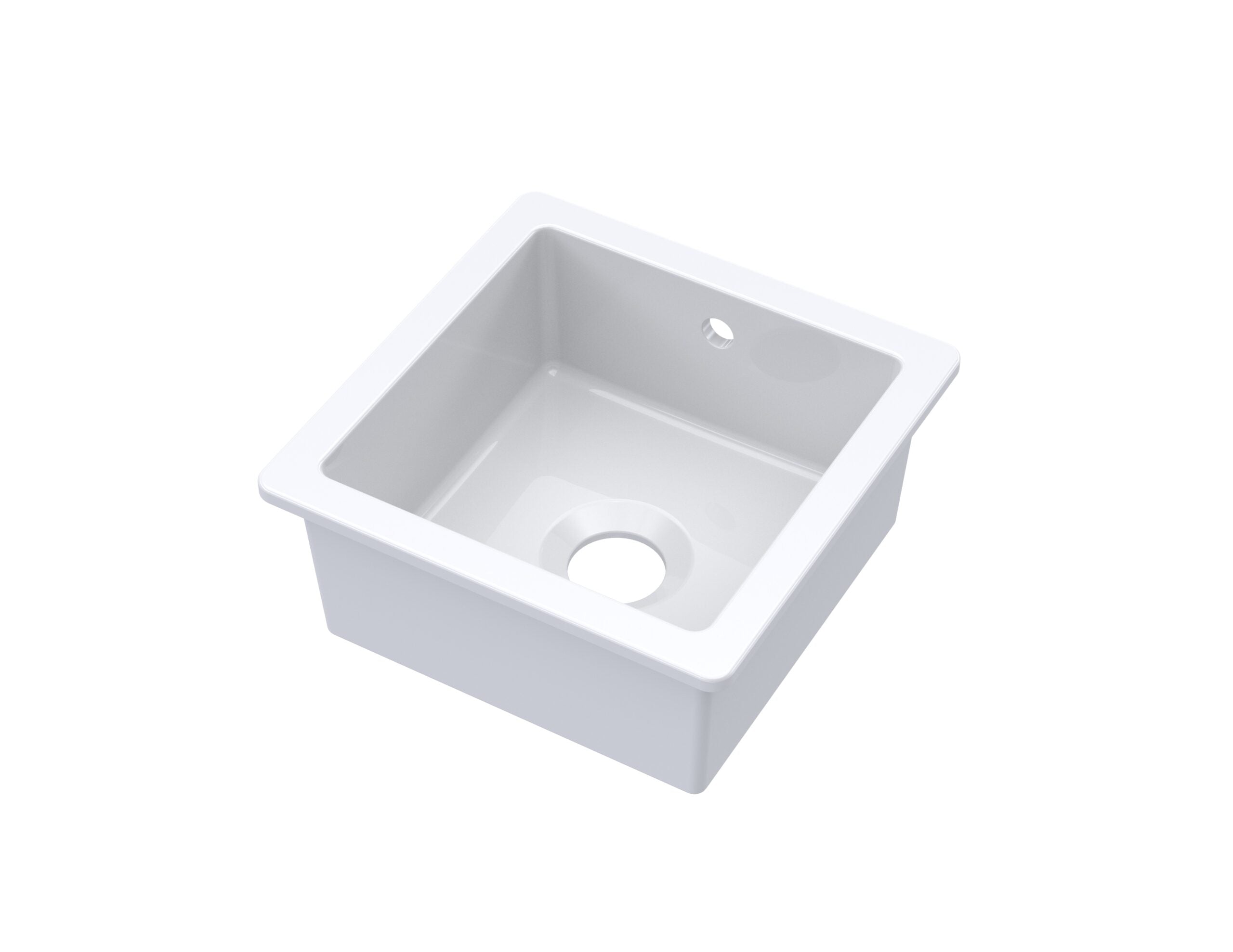 SINGLE BOWL WHITE BATHROOM SINK FOR BUBLY BATHROOMS, modern ceramic design with easy installation, ideal for small bathrooms or laundry rooms. Durable, stylish, and functional sink for contemporary bathroom renovation.