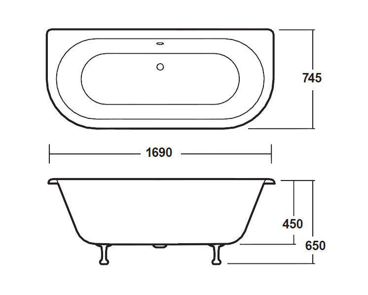 Luxurious free-standing bathtub with sleek design, perfect for modern bathroom decor and relaxing soak sessions. Crafted from high-quality materials for durability and style.