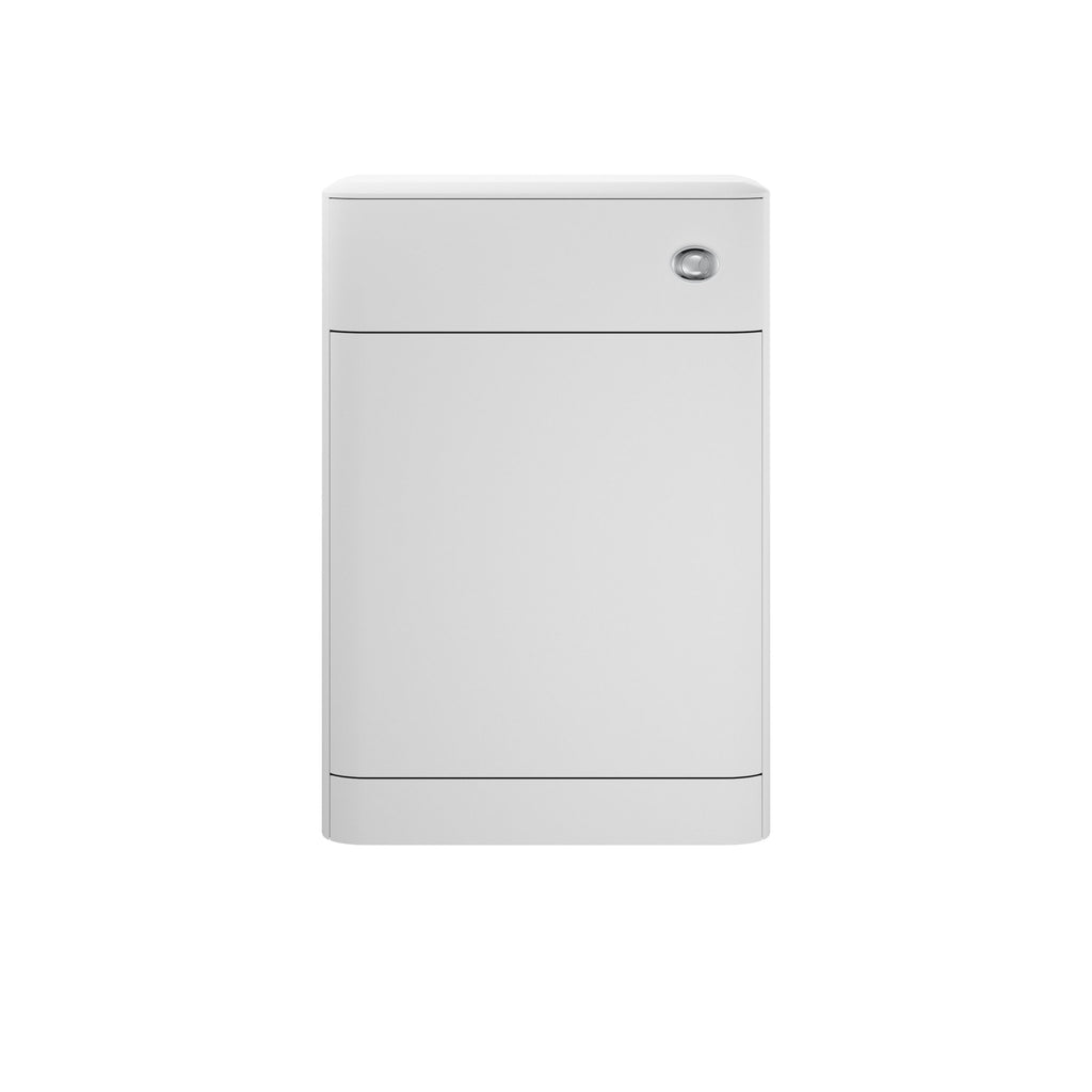 Modern white laundry dryer with sleek design and compact form, ideal for efficient washing and drying in contemporary bathrooms or laundry spaces.
