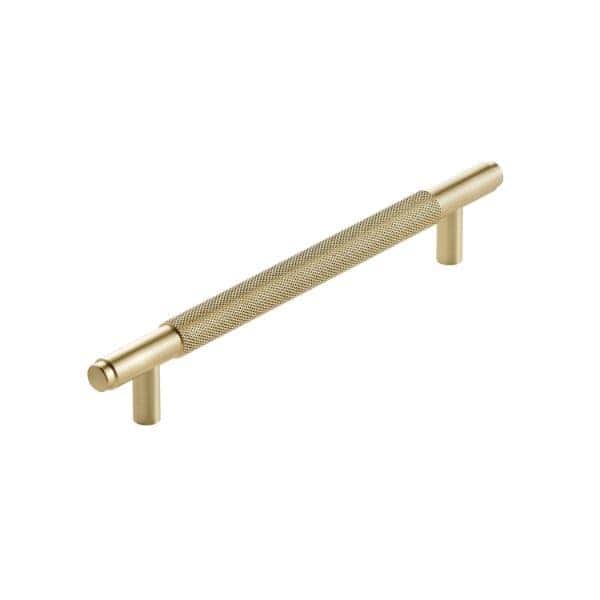Brass bathroom cabinet handle for modern bathroom furniture and fittings.