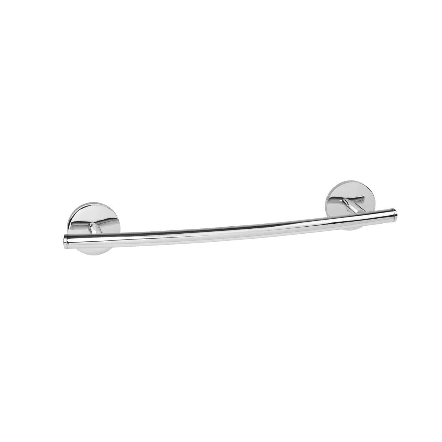 Shower towel rail for modern bathrooms, made of durable chrome finish, ideal for hanging towels and bathrobes, enhancing bathroom organisation and style.