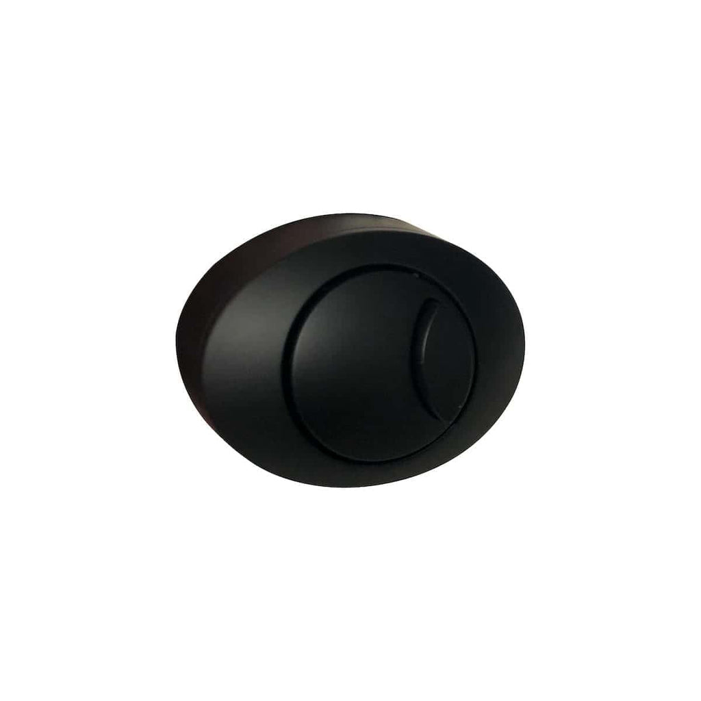 Sleek black bathroom light switch, modern design for contemporary bathrooms, durable and easy to operate. Perfect for enhancing bathroom lighting and style.