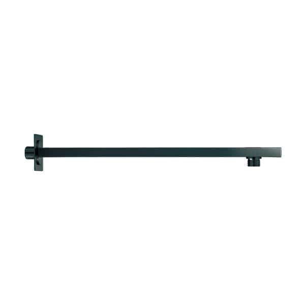 Shower rail for Bubly Bathrooms, modern black bathroom accessories, durable and sleek shower hardware. Perfect for stylish bathroom designs and easy installation.