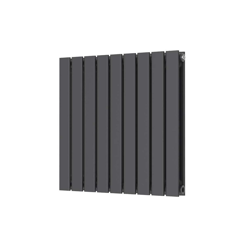 Bubly Bravo Vertical Anthracite Double Designer Radiator - BRAV60-41D-A-VARIABLE