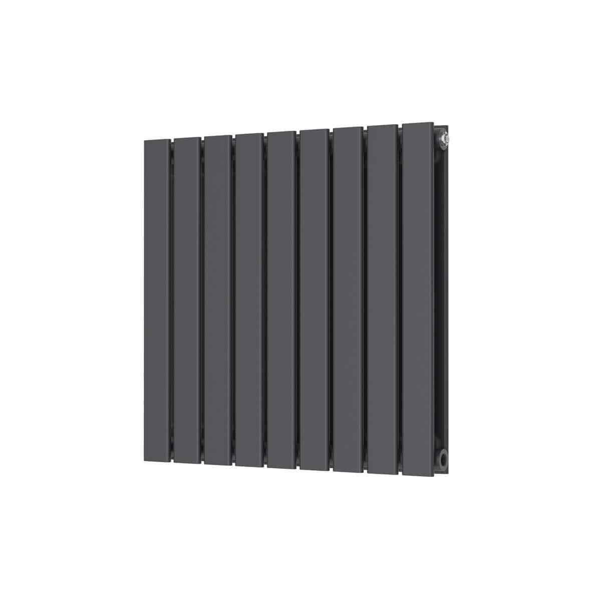 Bubly Bravo Vertical Anthracite Double Designer Radiator - BRAV60-41D-A-VARIABLE