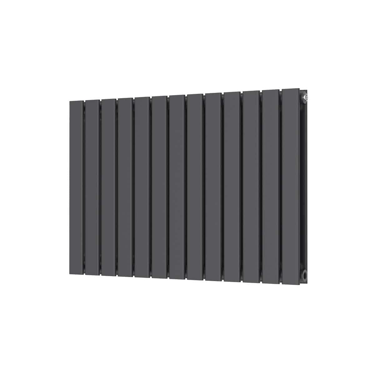 Stylish black vertical radiator radiator perfect for modern bathrooms, providing efficient heating and a sleek design for contemporary bathroom decor.