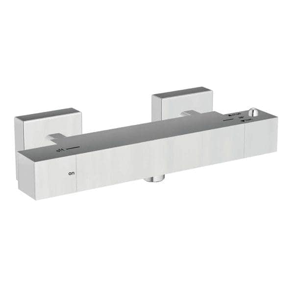 Modern stainless steel bathroom mixer tap with wall-mounted design for sleek, contemporary bathroom decor. Ideal for enhancing functionality and style in bubly bathrooms.